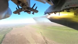 Су-25 поразили опорник и живую силу ВСУ в зоне ответственности "Востока"