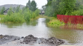 В челябинском городе Коркино введен режим ЧС из-за подъема воды