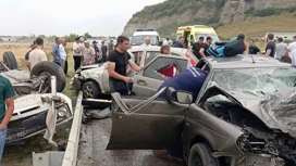 Три человека погибли в массовом ДТП в Кабардино-Балкарии