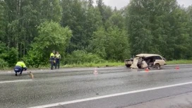 Водитель легкового автомобиля погиб в результате ДТП под Кушвой