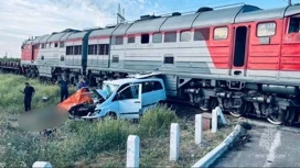 Пять человек погибли в ДТП с маршруткой и поездом в Запорожской области