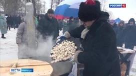 Ухой по рецепту 19 века угощали гостей гастрофестиваля в Липецкой области