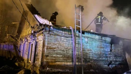 Husband and wife died in a fire in a house in Irkutsk