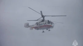 The search for the missing reindeer herder in the Chukotka tundra on February 19 involved a helicopter.