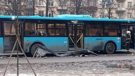 В Петербурге в ДТП с автобусом погиб один человек