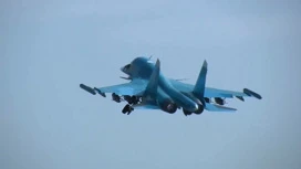 Российский Су-34 нанес удар по опорному пункту ВСУ в курском приграничье