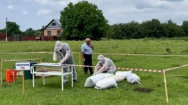 В Ирафском районе прошли масштабные межведомственные учения по недопущению распространения болезней животных