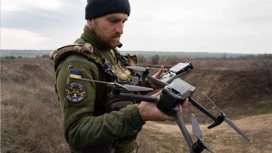 Drones del enemigo la noche del 6 de marzo atacó dos aldeas en la región de Belgorod