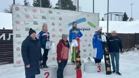 Udmurtia'dan sporcular, snowboard yarışmalarının kazananları oldu