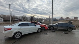 Niño de dos años resultó herido en un accidente masivo en Volgograd