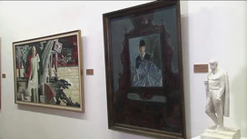 The exhibition “Infinite Legend” was timed to the 130th anniversary of the birth of Sergei Yesenin