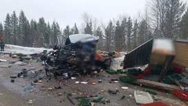 Na autostradzie "Olenegorsk - Lovozero" zdarzył się śmiertelny wypadek z udziałem autobusu