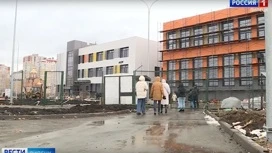 Der Bau der Schule in Yeletsky in Lipetsk ist fast abgeschlossen