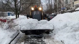 Vater auf einem Schneebläser lief über einen 6-jährigen Sohn in einem Dorf in der Nähe von Naberezhnye Chelny