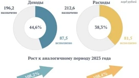 Доходы консолидированного бюджета области выросли на 8%