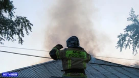 Четырехквартирный дом с пристройками горел в Первомайском районе