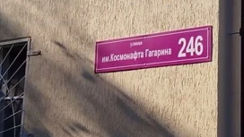 В Краснодаре сделали ошибку в слове "космонавт" на табличке с названием улицы