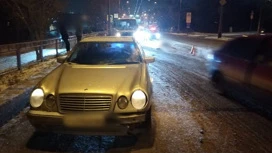 Mercedes driver hit the girl to death at the crossing in Volgograd