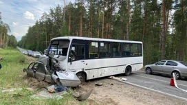 Трое погибли в смертельной аварии с участием пассажирского автобуса в Звениговском районе