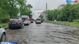 Ивановские улицы снова затопило после ливня