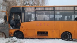 Дрон ВСУ атаковал школьный автобус в Запорожской области, ранены пятеро детей