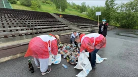 В Томске собрали 300 кг на чемпионате по спортивному сбору мусора