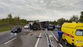 Житель ЯНАО попал в жесткое ДТП на трассе Тюмень – Ханты-Мансийск