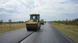 В Саратовской области работы по укладке асфальтобетона завершены более чем на 58%