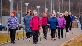 Международный день северной ходьбы отметили в Мурманской области