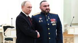 Rosgvardeets Tibilov: minha medalha "Golden Star" é o mérito de toda a unidade