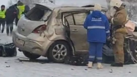 Три человека погибли в ДТП с пятью автомобилями на Алтае