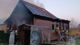 При пожаре в частном доме в Комсомольске погибла женщина