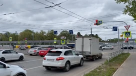 В Йошкар-Оле реконструируют перекрёсток Ленинского проспекта и улицы Кирова