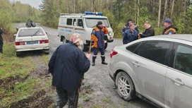 Накануне спасатели искали мужчину и женщину, которые заблудились в лесу у села Заворки