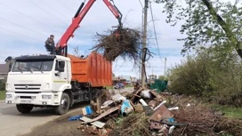 Более 5000 кубометров органического мусора вывезли в Кинешме