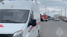 В Иванове произошло ДТП с участием троллейбуса и автомобиля скорой помощи