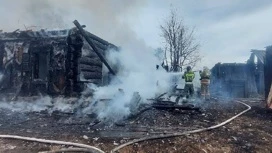 Во время тушения дома в Красноярском крае нашли трех погибших