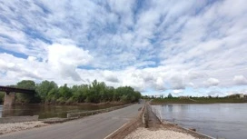 В Бузулуке возобновлено движение по нижнему мосту через реку Самару