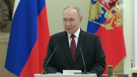 Putin dankte den Teilnehmern des CVD für ihren Dienst: Sie tun es mit Würde