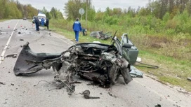 Два человека погибли в результате лобового столкновения машин в Чувашии