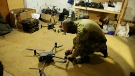 Des combattants russes ont remis en état un drone capturé d'une valeur de millions de roubles