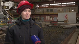 Le monde de l'industrie lourde conquiert le transporteur de gaz fille à l'entreprise à Volgograd