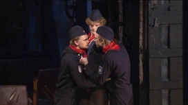 At the Vakhtangov Theater, the premiere of the play "One Hundred Troubles"