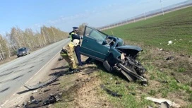 В Татарстане водитель легковушки не пережил столкновения с автоцистерной