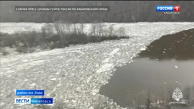 Вскрытие льда в крае идет по непредсказуемому сценарию, "большую воду" ожидают в Нанайском районе