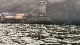 Un hombre detenido en caso de colisión de buques frente a la costa de Gran Bretaña