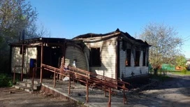 Дрон сжег фельдшерско-акушерский пункт в белгородском приграничье