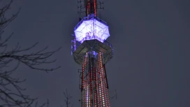 В День космонавтики на телебашне в Твери включат праздничную подсветку