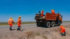 Федеральные дороги республики начали приводить в порядок после зимы