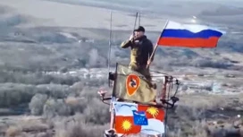 Fighter qui a soulevé le drapeau russe sur une tour de télévision à Malaya Lokna: Je ne crois pas que je l'ai fait